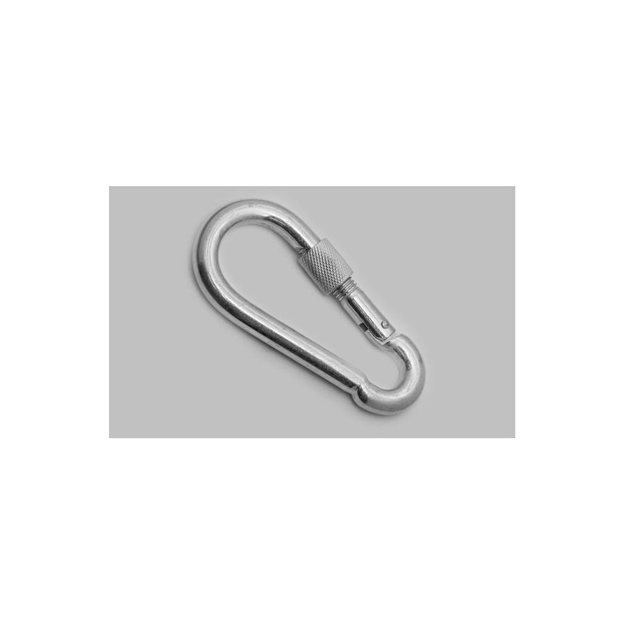 Vidalı Karabina, Kanca, Çengel 8mm - 2 Adet