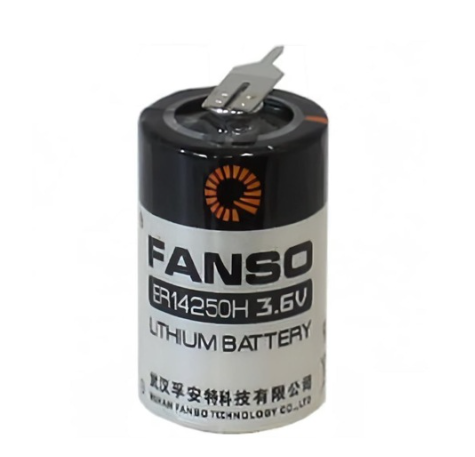 ER14250H 3.6V 1/2AA Kısa Lityum Pil - 2 PIN