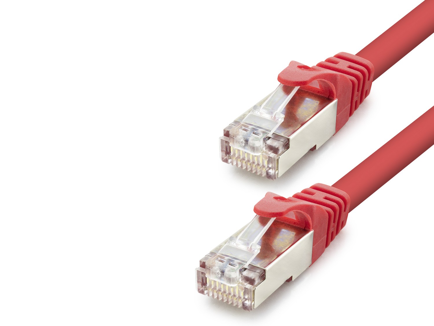 Cat7 Ethernet Patch Kablosu 10 Gbps 600 Mhz 1.5 M - Kırmızı HDX5108