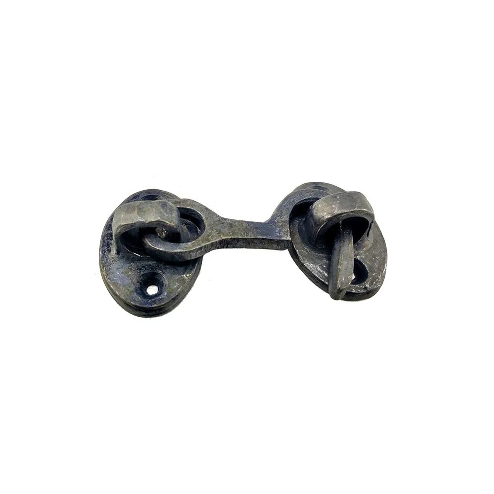 Antika Tarz Dekoratif Pirinç  Çengeli - 5cm, Oksit