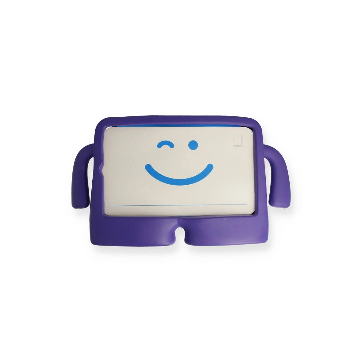 Apple İpad 10.2 (7.nesil) Kılıf Karakter Tablet Silikon - Mor