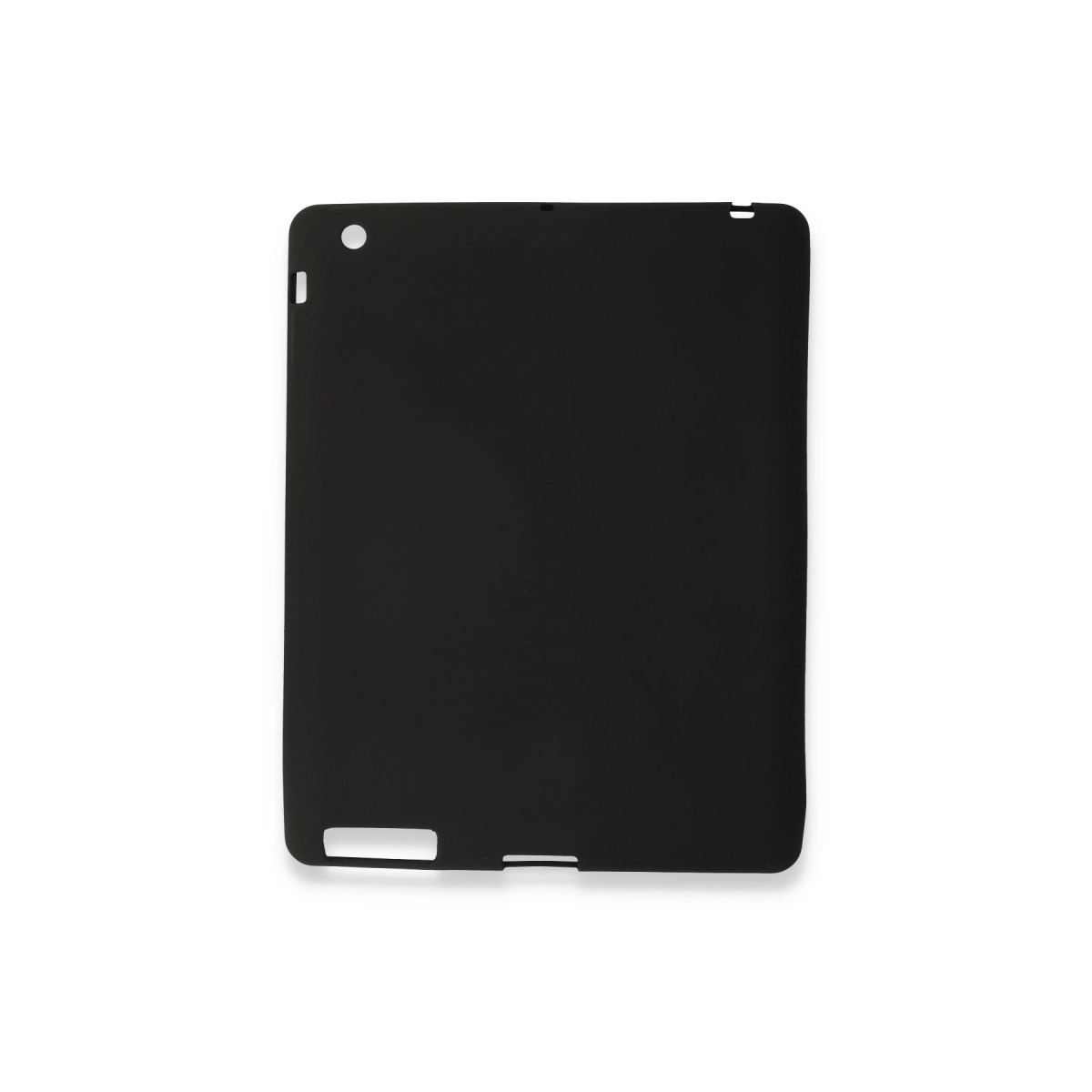 Apple İpad 4 9.7 Kılıf Evo Tablet Silikon - Siyah