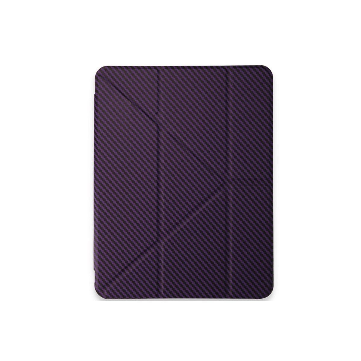 Apple İpad Pro 11 (2024) Kılıf Color Karbon Tablet Kılıfı - Derin Mor