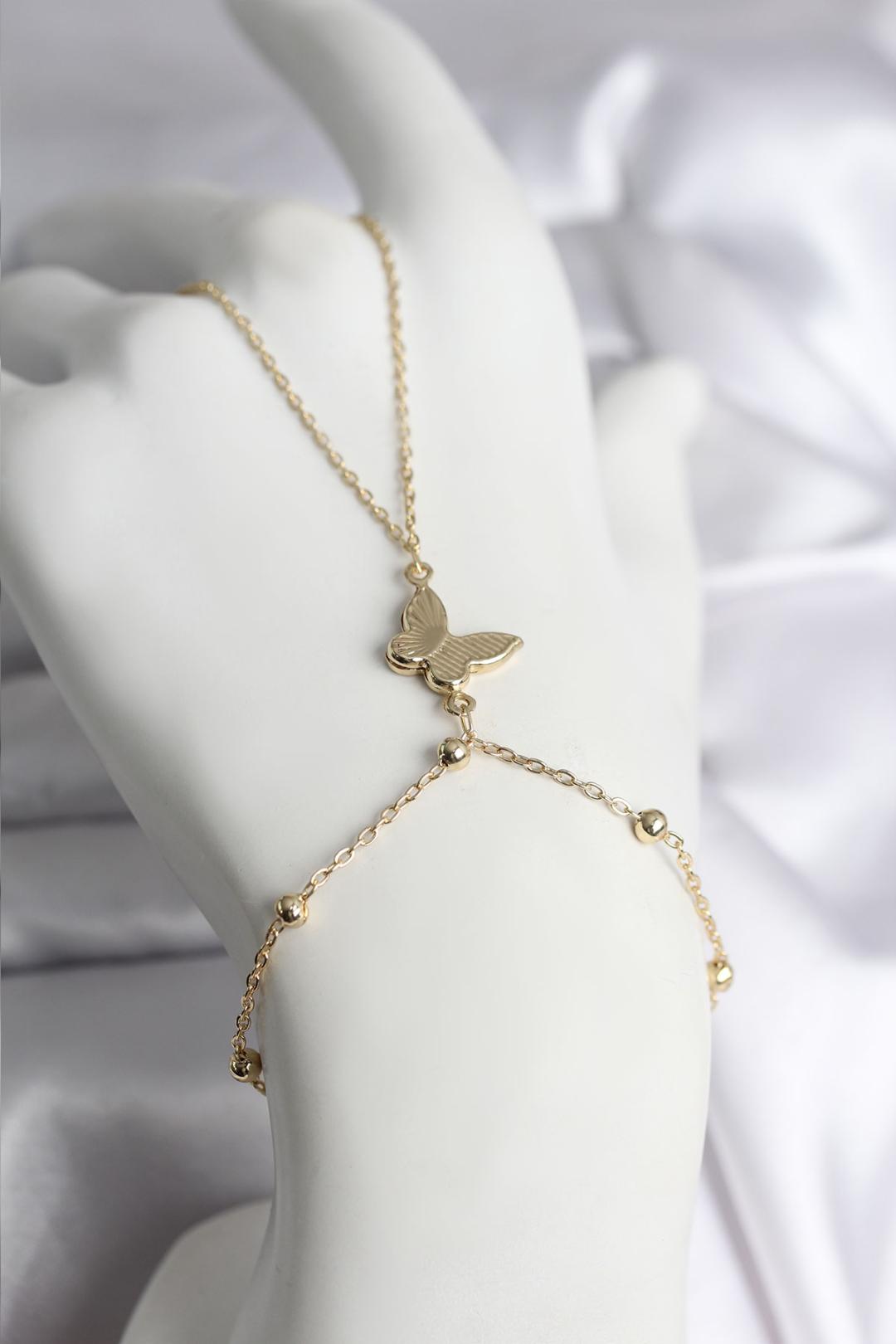 316L Çelik Gold Renk Model Kadın Şahmeran - TJ-SN740