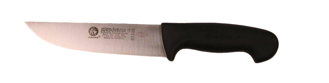 Sürmene Sürdövbısa 61106 Kasap Bıçağı 16,5 cm, Plastik Sap