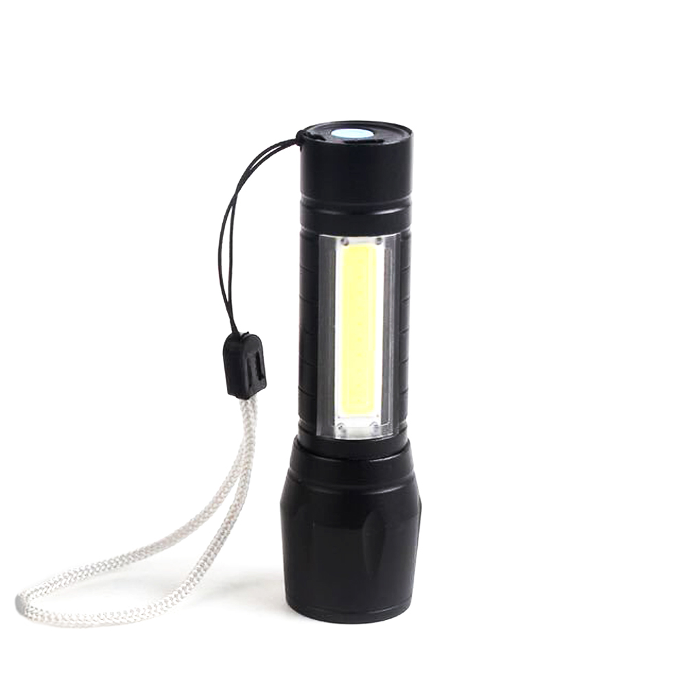 XPE+COB LED Mini El Feneri Güçlü Aydınlatma Kompakt Taşınabilir Model WT-030