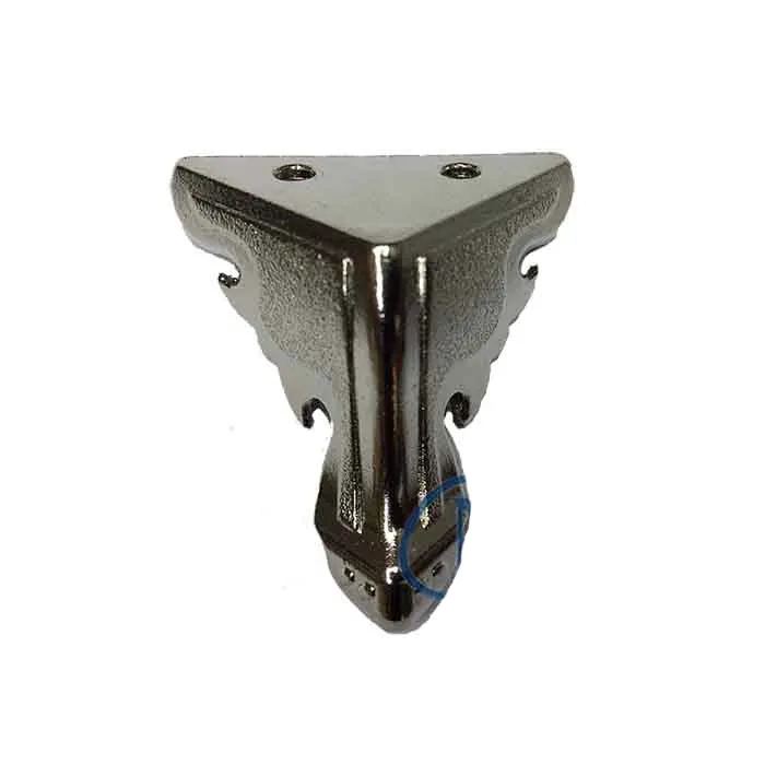 Kelebek Ahşap, Mdf, Sunta Sandık Ayağı, Kutu Ayak 2,5 Cm - Nikel
