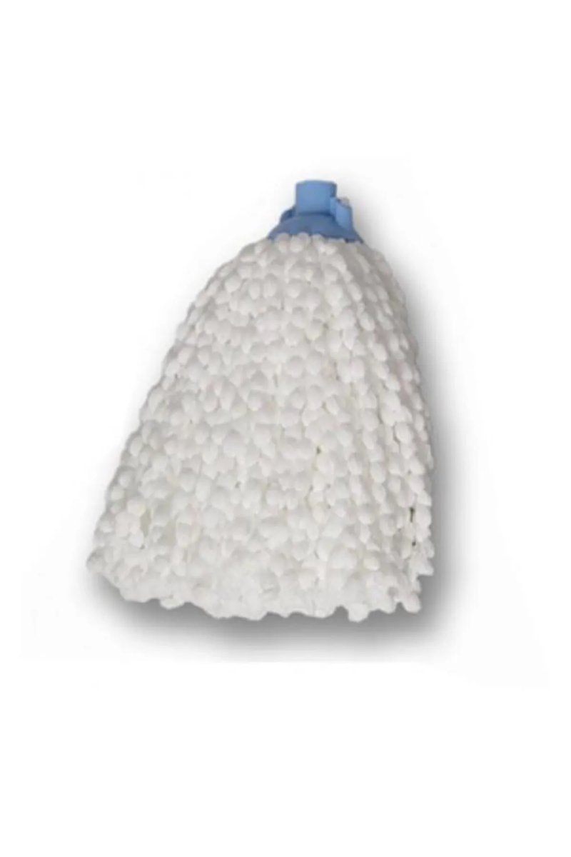 Mop Mikrofiber Beyaz Örgülü Paspas İp Royaleks-MF01 mudanis