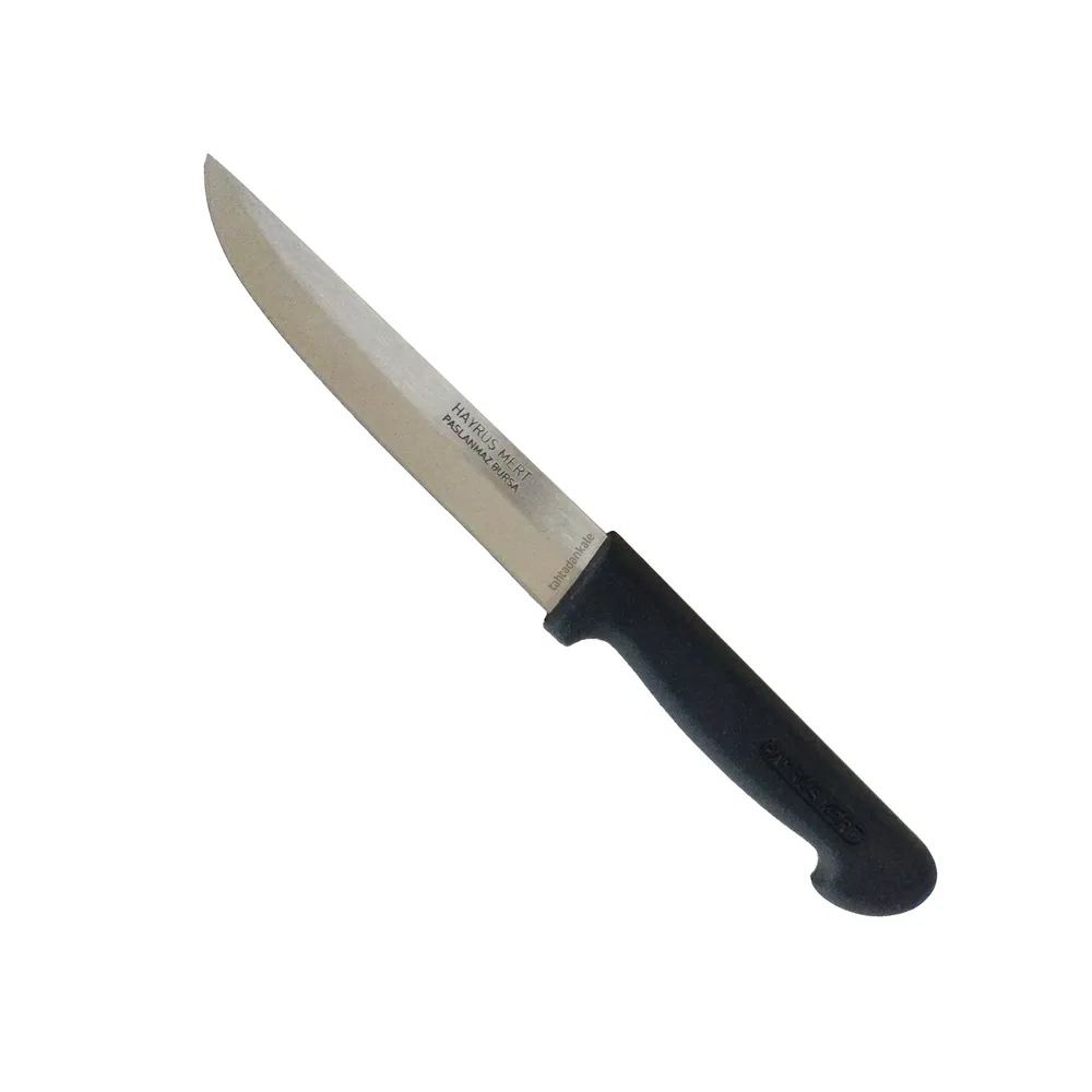 Paslanmaz Bursa Mutfak, Ekmek Bıçağı 14 Cm, Plastik Sap