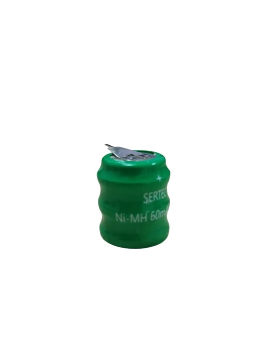 Sertec - 3.6v 3s1p 60 Mah 2 Pin Nı-mh Buton Pil