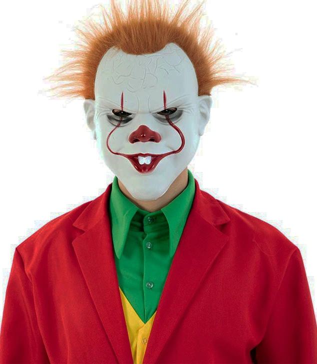 Stephen King39s Korkutucu Joker Maske 31x22 Cm