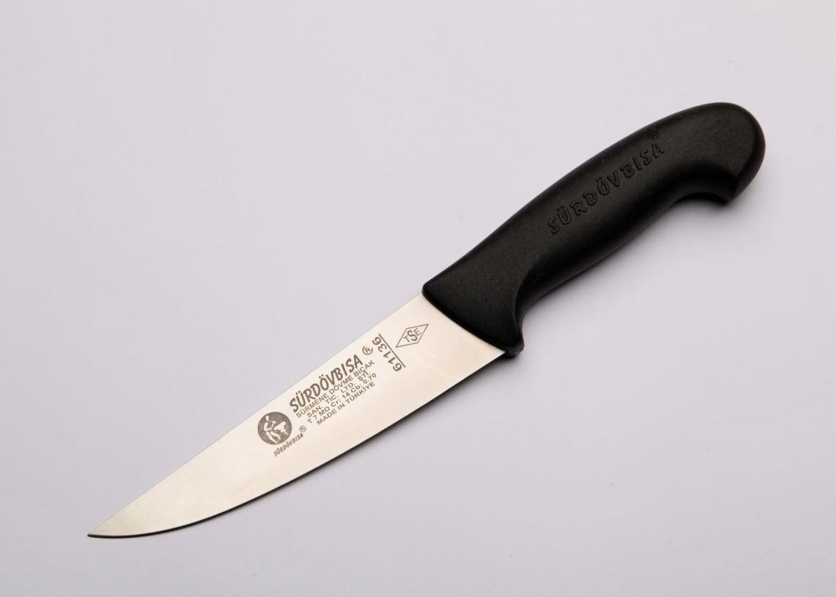 Sürmene  61035 Kasap Kurban Yüzme Bıçağı 14.5 Cm, Plastik Sap