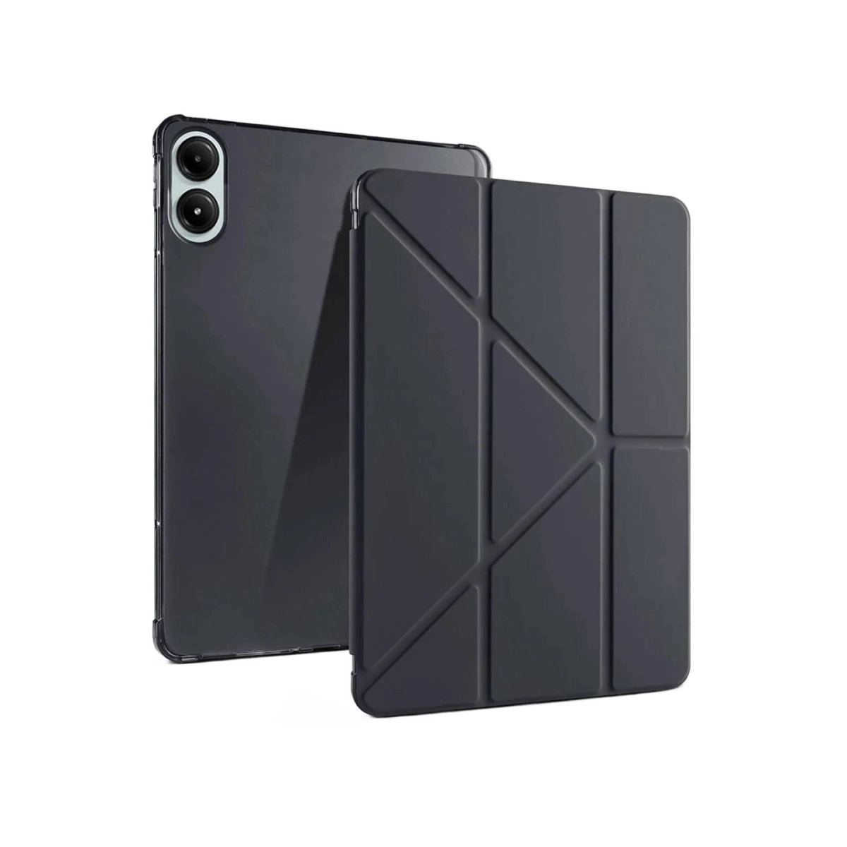 Xiaomi Redmi Pad Pro 12.1 Kılıf Kalemlikli Mars Tablet Kılıfı - Siyah